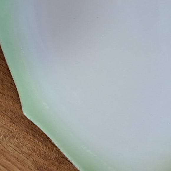 Caldo-Freddo Dreamer Green 16" Oval Serving Platter. - Picture 4 of 6